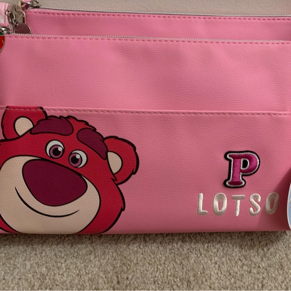 NWT DISNEY Lotso 2pc Makeup bag - Picture 1 of 3